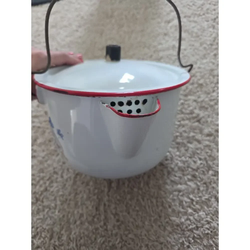Vintage Large Tea Kettle/Pot With Goose